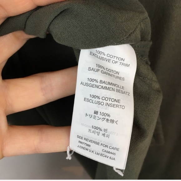 ✨5 FOR $25✨  J. Crew V-Neck Sparkle Side Stripe Tank Top - Picture 5 of 8